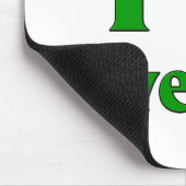 I Liebe Avellino Italien Mousepad (Ecke)