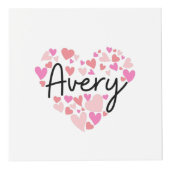 I Liebe Avery Würfel (Vorderseite)