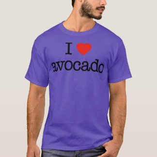 I Liebe avocado 5 T-Shirt
