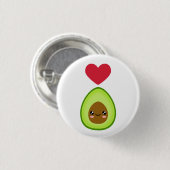 I Liebe Avocado Button (Vorne & Hinten)