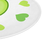 I Liebe Avocado Schneidebrett (Ecke)