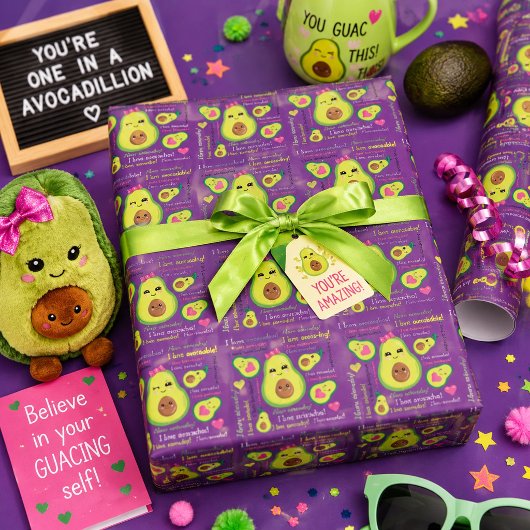 I Liebe avocados Geschenkpapier