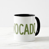 I Liebe Avocados Tasse (VorderseiteRechts)
