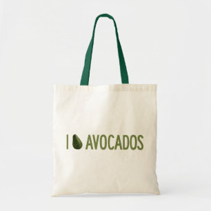 I Liebe Avocados Tragetasche