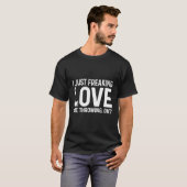 I Liebe Ax Throwing AX Throw Ax Thrower T-Shirt (Vorne ganz)
