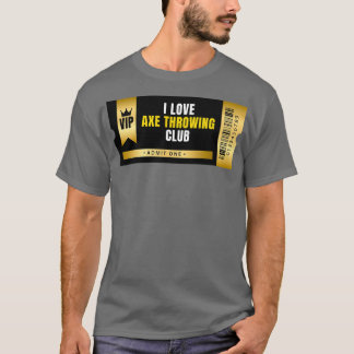 I Liebe Ax Throwing T-Shirt
