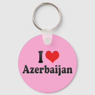 I Liebe Azerbaijan Schlüsselanhänger