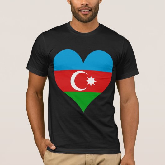 I Liebe Azerbaijan T-Shirt (Vorderseite)