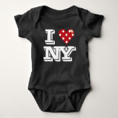 I LIEBE BABY STRAMPLER (Vorderseite)