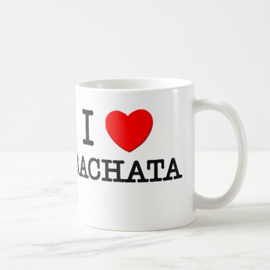 I Liebe Bachata Kaffeetasse (Rechts)