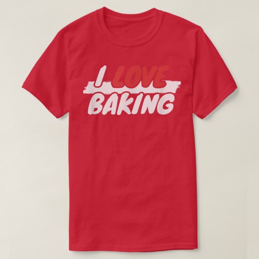 I Liebe Backen 1954 T-Shirt (Design vorne)