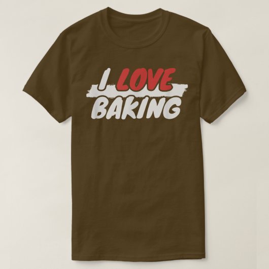 I Liebe Backen 1955 T-Shirt (Design vorne)