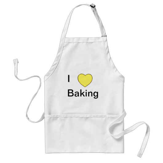 I Liebe Backen Schürze (Vorne)