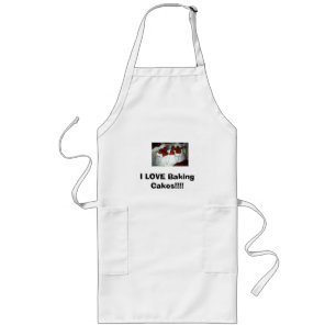 I LIEBE backende Kuchen!!!! Lange Schürze