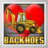 I Liebe Backhofs Poster Print (Vorne)
