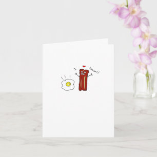 I Liebe Bacon Card Karte