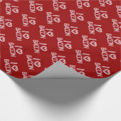 I Liebe Bacon Geschenkpapier (Ecke)