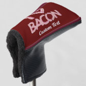 I Liebe Bacon Golf Headcover (3/4 Vorderseite)