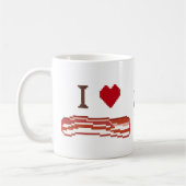 I Liebe Bacon Kaffeetasse (Links)