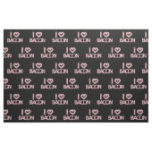I Liebe Bacon Muster Stoff (Fat Quarter (45,7 x 55,9 cm))