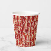 I Liebe Bacon Pappbecher (Rückseite)