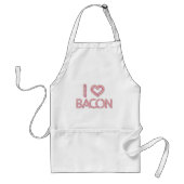 I Liebe Bacon Schürze (Vorne)