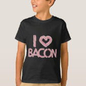 I Liebe Bacon T-Shirt (Vorderseite)