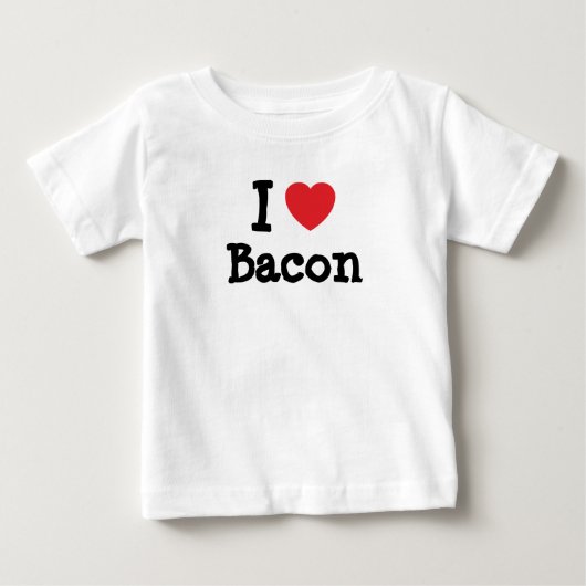 I Liebe Bacon-T - Shirt (Vorderseite)