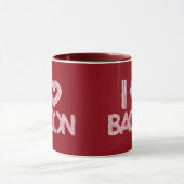 I Liebe Bacon Tasse (Zentrum)