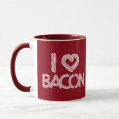 I Liebe Bacon Tasse (Links)