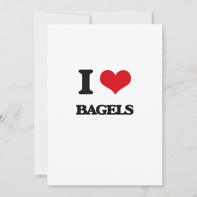 I Liebe Bagels (Vorderseite)