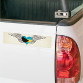I Liebe Bahamas - Flügel Autoaufkleber (Auf Lkw)