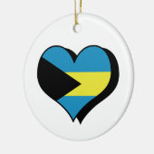 I Liebe Bahamas Ornament (Links)