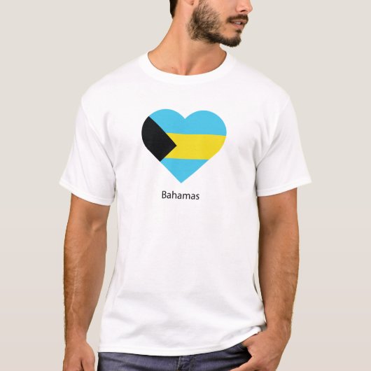 I Liebe Bahamas T-Shirt (Vorderseite)