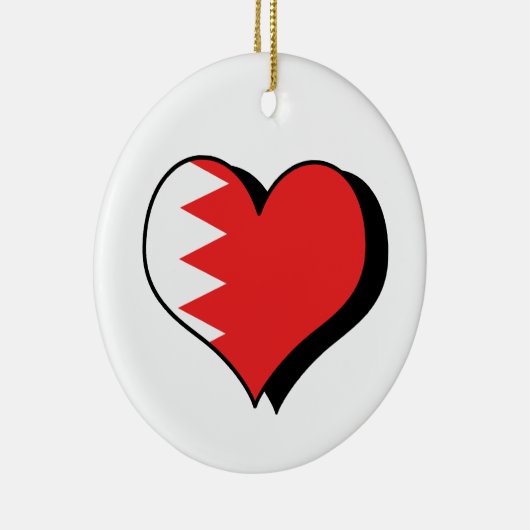 I Liebe Bahrain Ornament (Rechts)