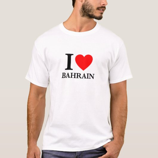 I Liebe Bahrain T-Shirt (Vorderseite)