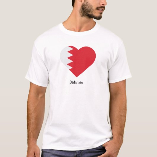 I Liebe Bahrain T-Shirt (Vorderseite)