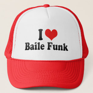 I Liebe Baile Funk Truckerkappe