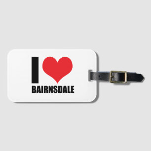 I Liebe Bairnsdale Gepäckanhänger
