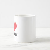 I Liebe Bairnsdale Kaffeetasse (Mittel)