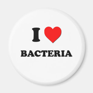 I Liebe-Bakterien Magnet