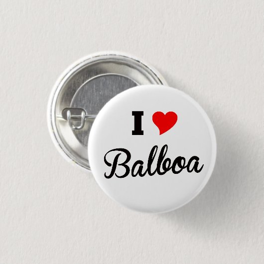 I Liebe-Balboa, polar Button (Vorne & Hinten)