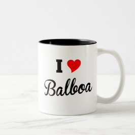 I Liebe-Balboa polar Zweifarbige Tasse