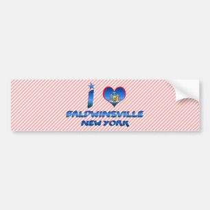 I Liebe Baldwinsville, New York Autoaufkleber