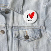 I Liebe Bali Button (Beispiel)
