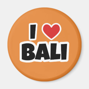 I Liebe Bali Magnet