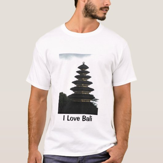 I Liebe-Bali-Shirt T-Shirt (Vorderseite)