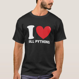 I Liebe Ball Pythons, Bestes Ball Python Lieblings T-Shirt