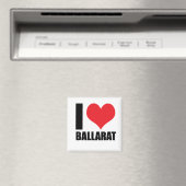 I Liebe Ballarat Magnet (In Situ (Geschirrspüler))
