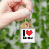 I Liebe Ballarat Schlüsselanhänger (Hand)